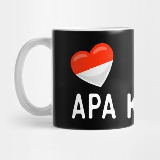 Indonesian Apa kabar? Mug